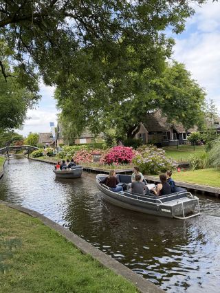 A tranquil hidden gem surrounded by rivers.