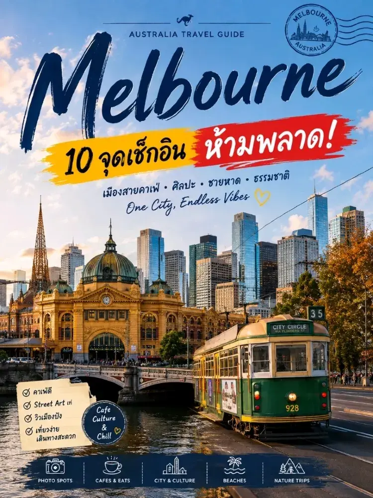 Melbourne | 10大必去打卡熱點。