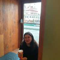 🏔️ Brewing Delightful Moments: Exploring Brasov's Starbucks with Stunning Views! 🌄🌟