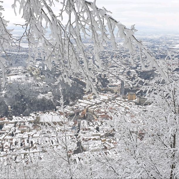 🏞️ The Majestic Heights of Brasov! 🌄✨