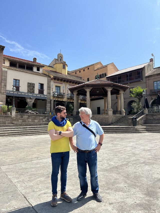 Family visit to Poble Español 🇪🇸