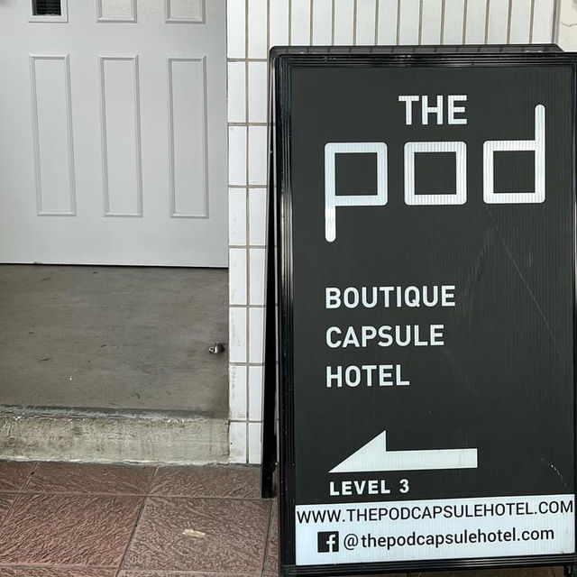 The Pod Boutique Capsule Hotel 🗺️