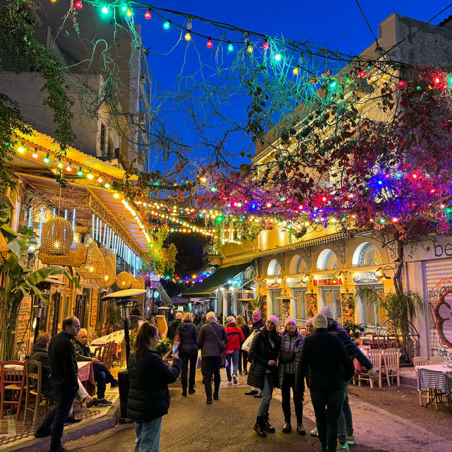 Magnificent Athens by night