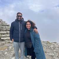 “A Rain-Kissed Adventure on the Snowdon Mountain Railway: Breathtaking Views and a Thrilling Journey