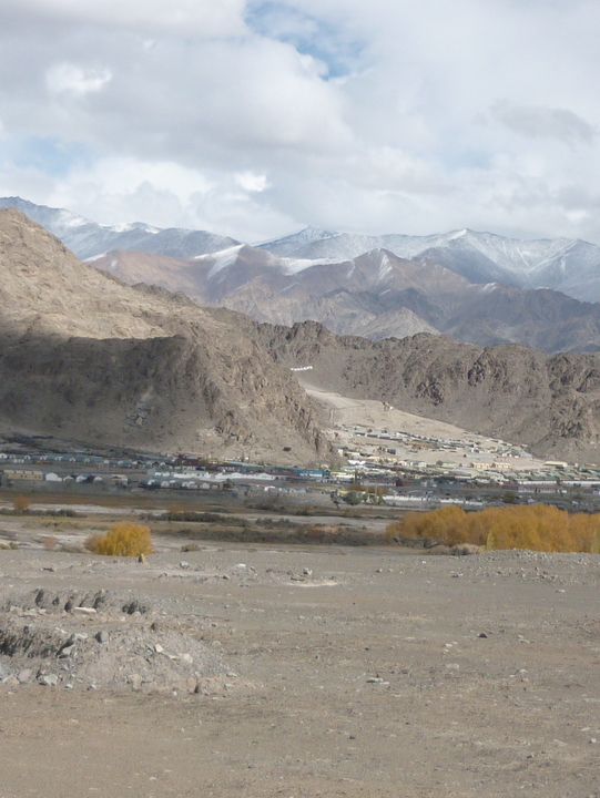 The Otherworldly Moon Landscape Near Leh
