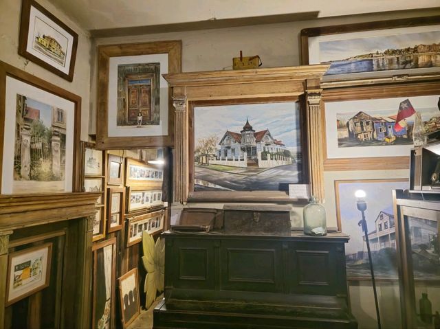 해외여행 칠레 푸에르토 바라스의 빈티지 박물관 Museo Pablo Fierro