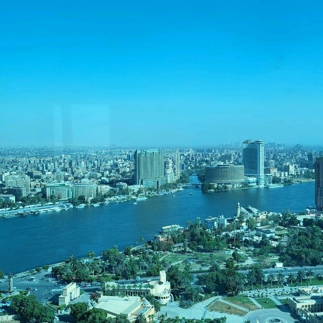 🗼✨ Dine Above the Clouds at Al Dawar – Cairo's Iconic 360° Revolving Restaurant! 🍽️🌍