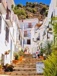 🌿 White Walls, Blue Skies – Frigiliana, Spain