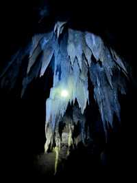 Maze of one of the biggest caves in Southern Thailand
