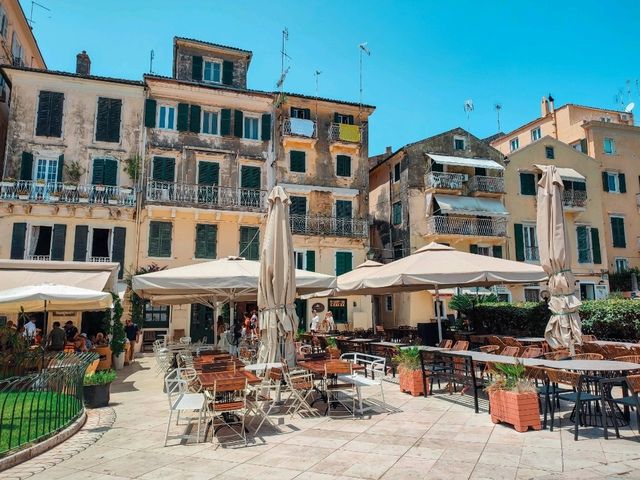 Greece's Largest Square in Corfu