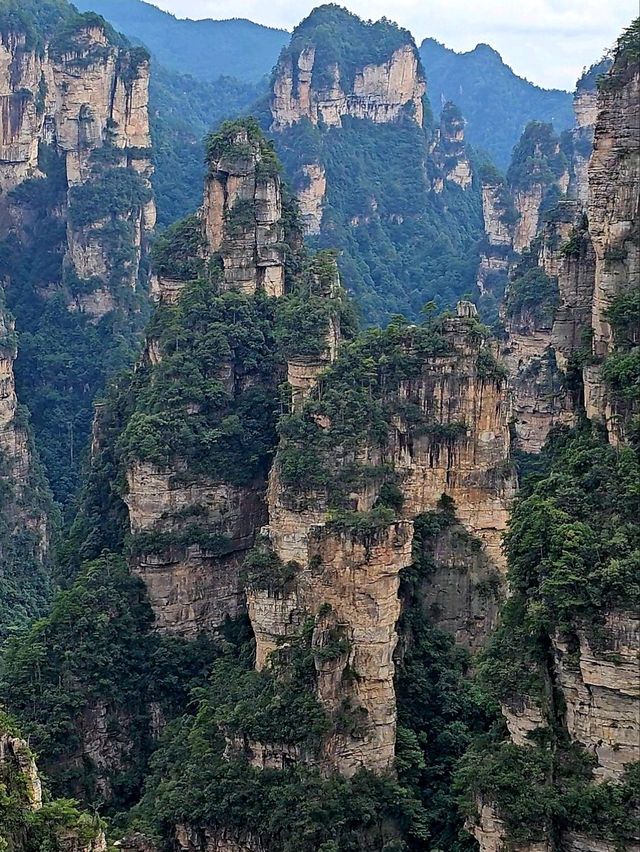 Антитолповый маршрут по Zhangjiajie Антитолповый маршрут по Zhangjiajie