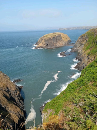 The Pembrokeshire coast path 
