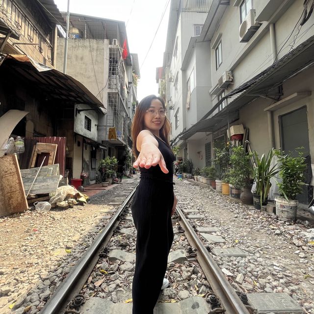 📍Hanoi Train Street 🚊🚂