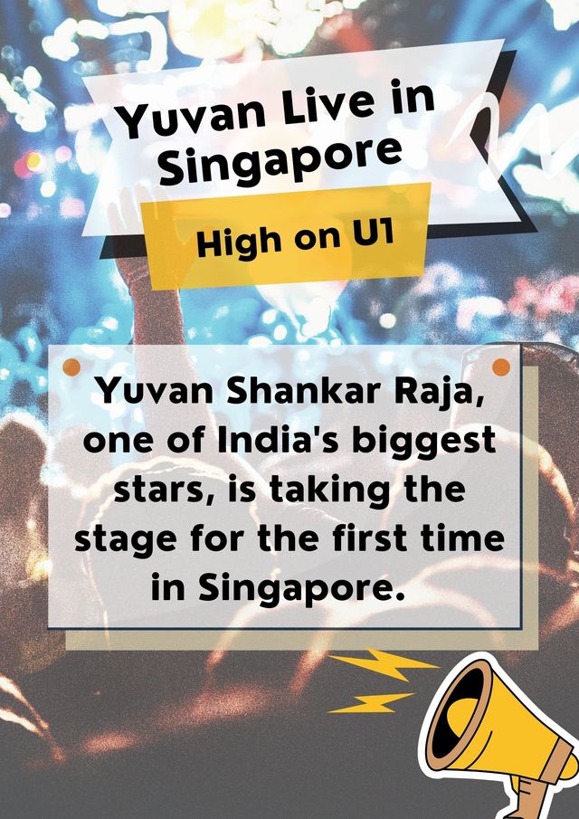 Yuvan Live in Singapore: High on U1🎵