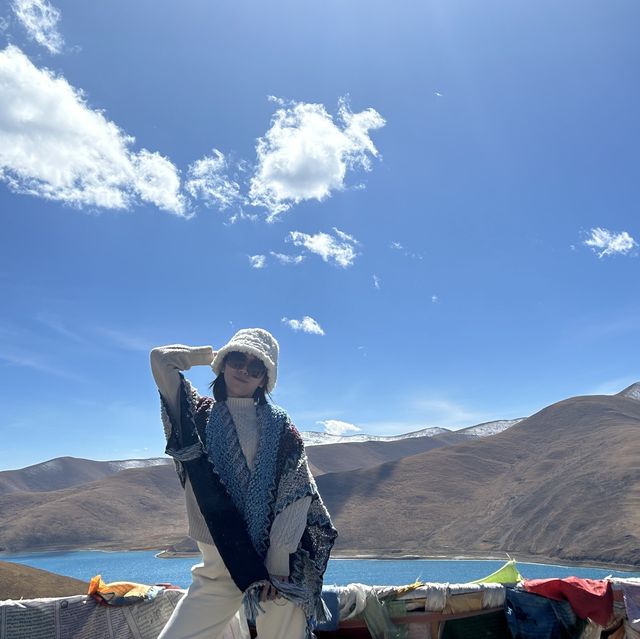 西藏之旅 - 羊卓雍錯｜一顆仙女散落的藍色吊墜靜躺山南