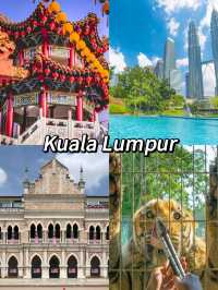 🗺️Must-see attractions in Kuala Lumpur!