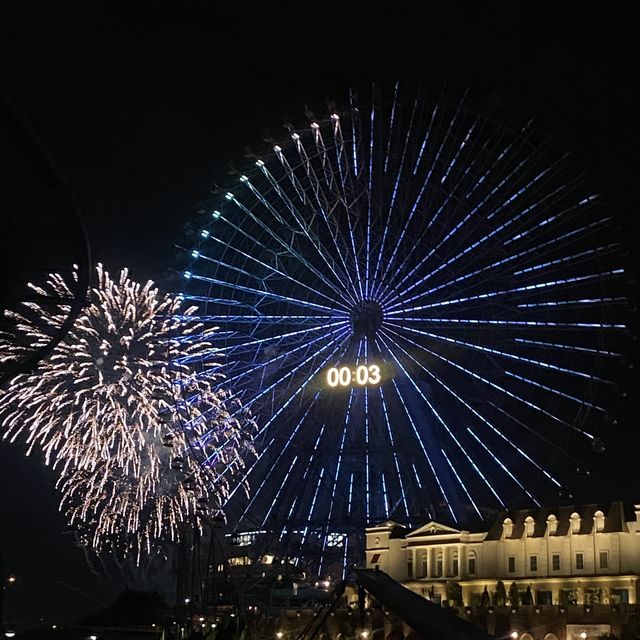 橫濱港跨年之旅，三二一倒數花火迎新年