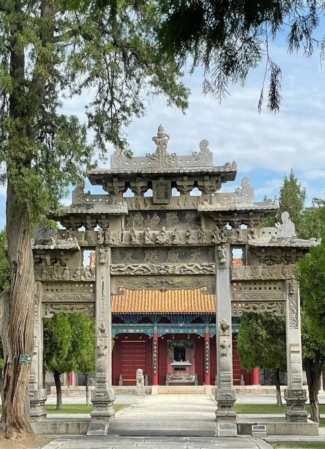 The "Little Forbidden City" around Xi'an, with beautiful photo opportunities, don't squeeze into Guangren Temple anymore