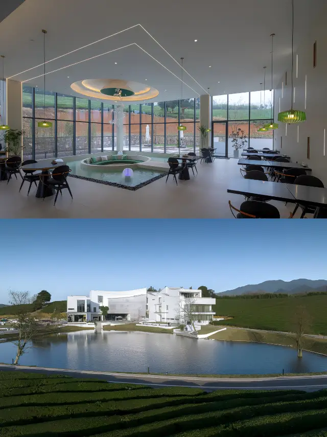 의 호텔, 마치 차밭 중간의 작은 섬처럼