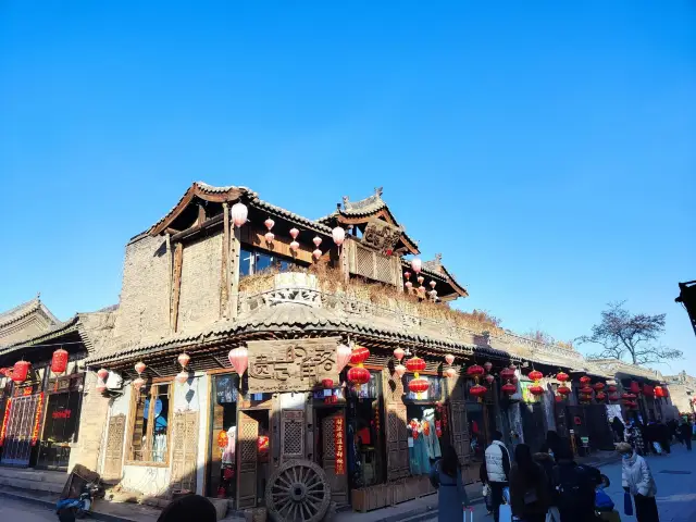 Visited the ancient city on the fifth and sixth day of the Chinese New Year