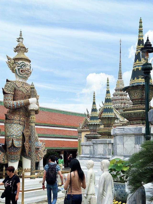 時隔多年再來曼谷大皇宮～還是覺得很震撼！太美啦
