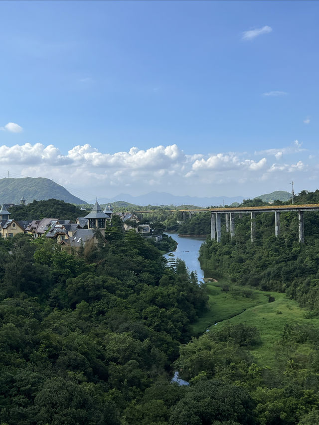 假裝度假在歐洲 ｜ 深圳東部華僑城小火車