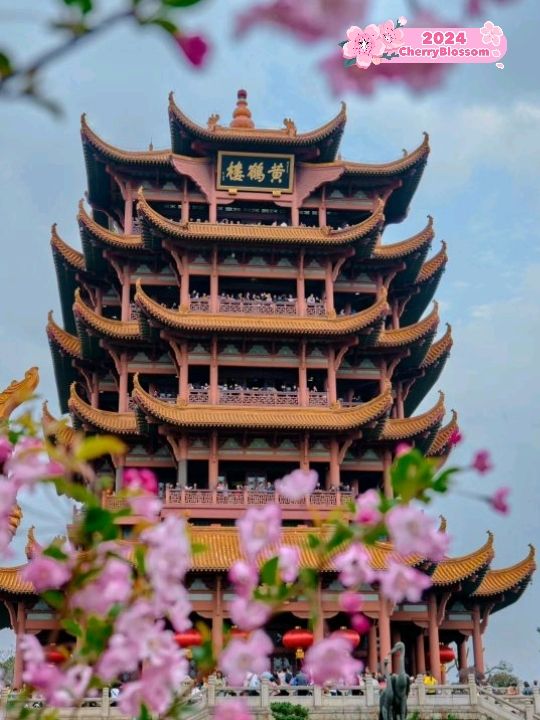 Yellow Crane Tower in Wuhan 😍✨