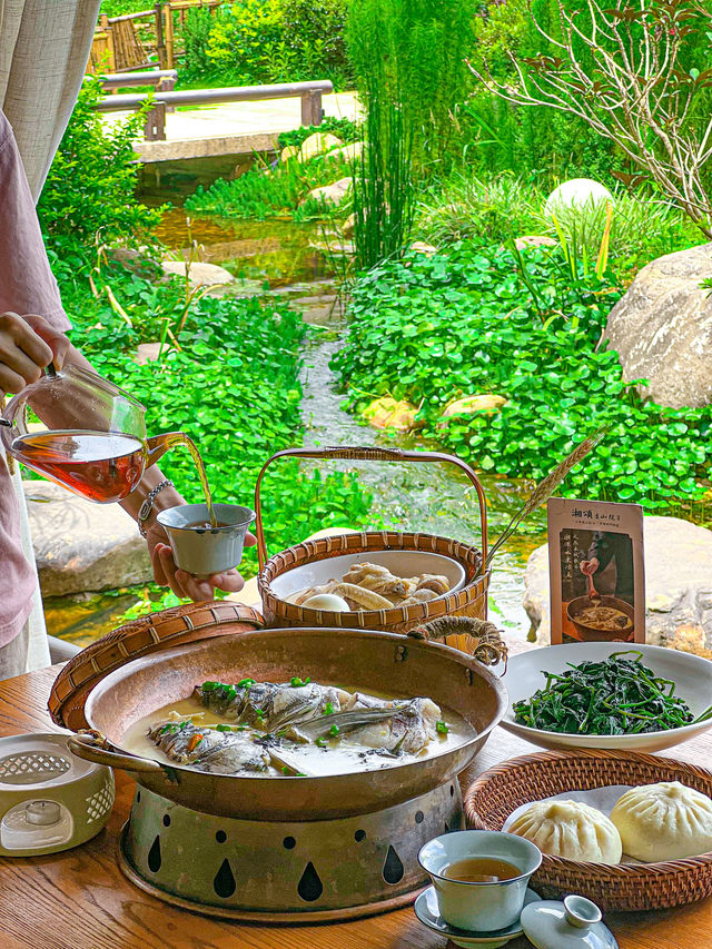 Tao Yuanming's Second Peach Blossom Spring | Xiang Song. Jishan Courtyard