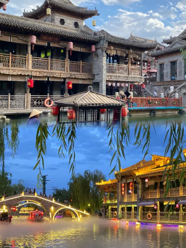 Hidden in Shijiazhuang, the ancient town boasts the misty charm of the Jiangnan region and the architectural style of the Republic of China era
