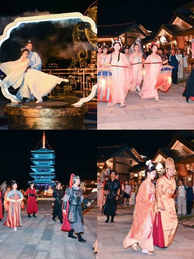 江蘇啟東看日出 暑期最火爆的夜遊 啟唐城夜遊樂園實用遊玩攻略