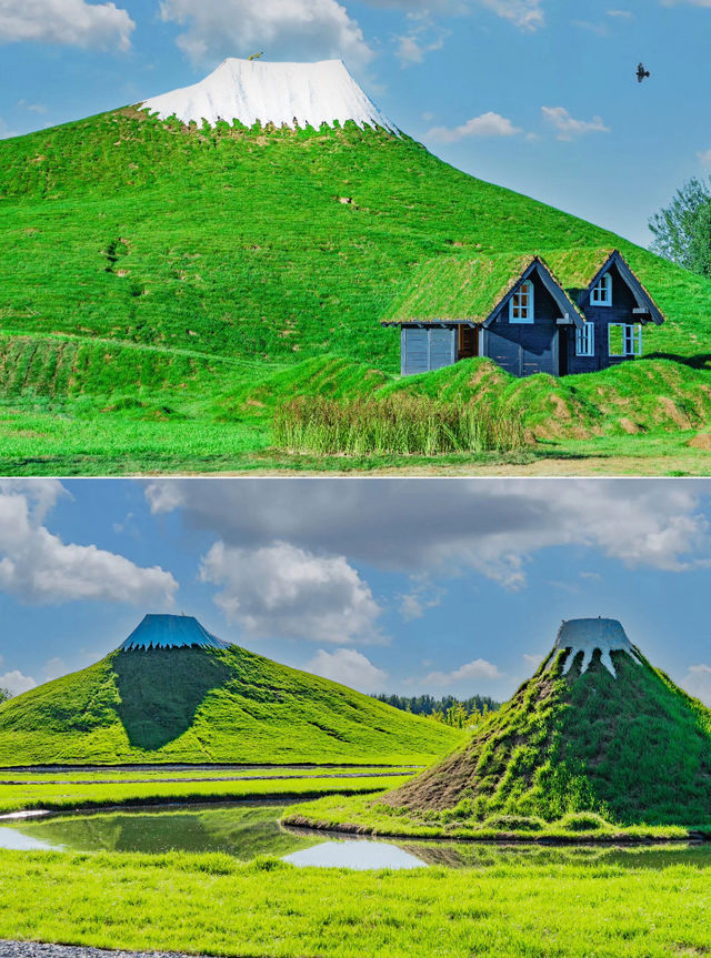 北京1小時車程外就有一座像日本"富士山"的"京郊富士山"。