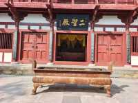 皇澤寺——女皇帝武則天祀廟。