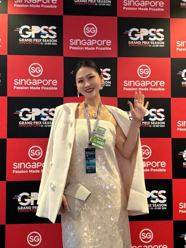 去新加坡觀看F1大獎賽 難忘的旅行。