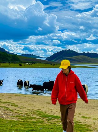 Meet the Blue Moon - Sichuan Muli Autumn Travel Guide. 