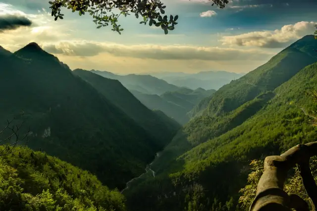 사천성 다저우 바산 대협곡‖당신의 마음을 자연으로 되돌려놓는 곳입니다.