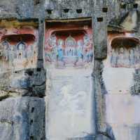 巴中一日遊@南龕石窟風景區