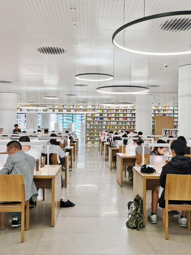 廣東深圳圖書館北館｜一逛一個不吱聲，還免費。