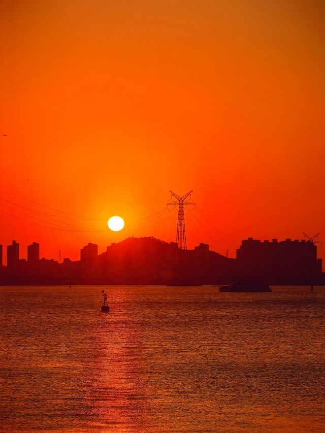 廈門旅遊｜看完夕陽，欣賞燈會