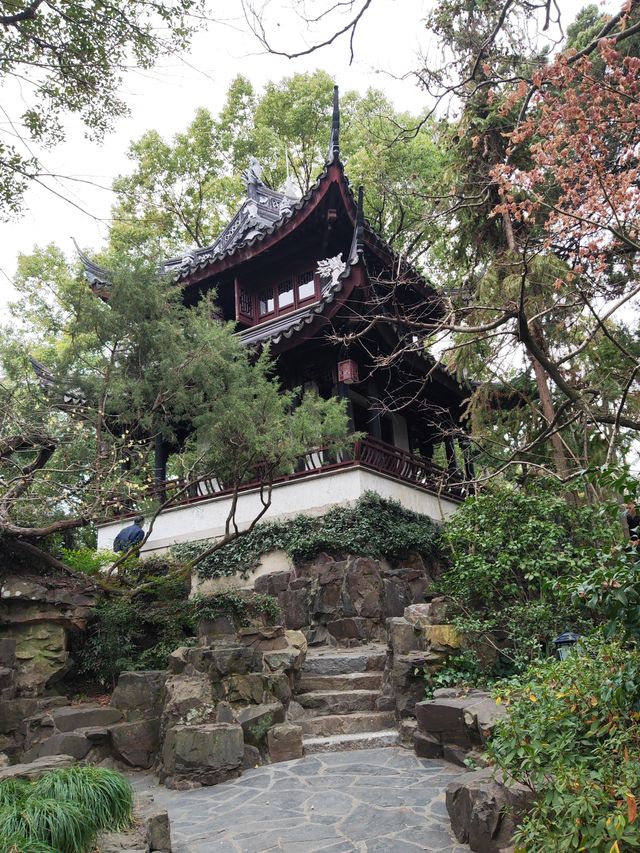 冬天的曲水園 冬天的曲水園
