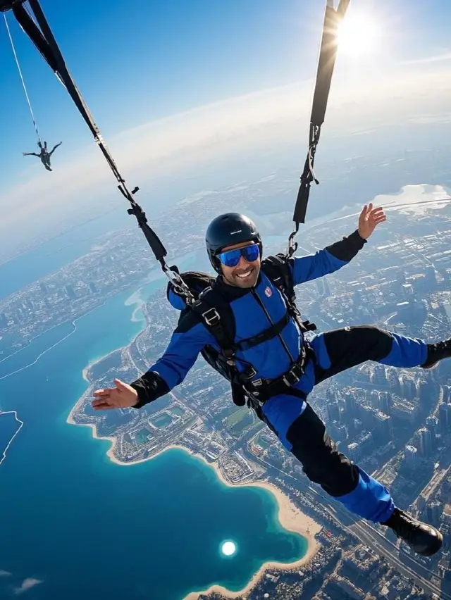 Adrenaline Rush Alert! Skydiving in Dubai: An Unforgettable Adventure