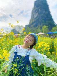 陽朔油菜花，賞花唔使再去遇龍河啦