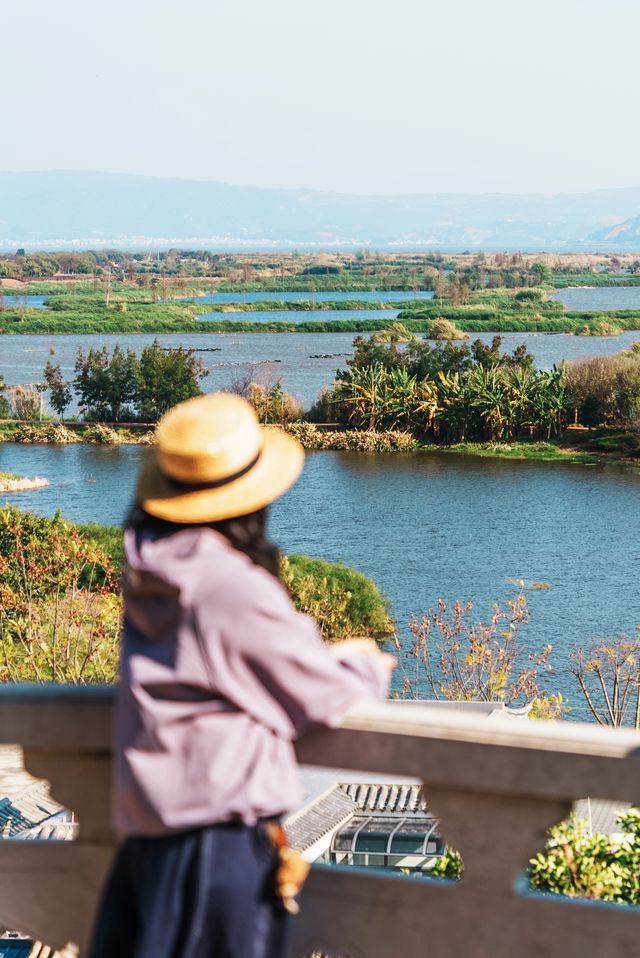 低調又小眾的異龍湖石屏旅行意外的收穫