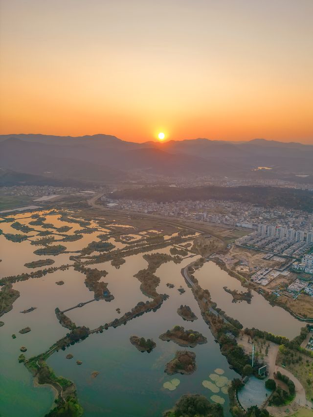 低調又小眾的異龍湖石屏旅行意外的收穫