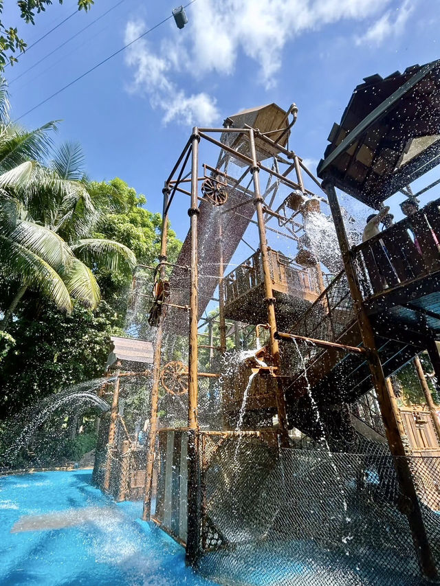 水上樂園，親子樂趣：水上探險樂園