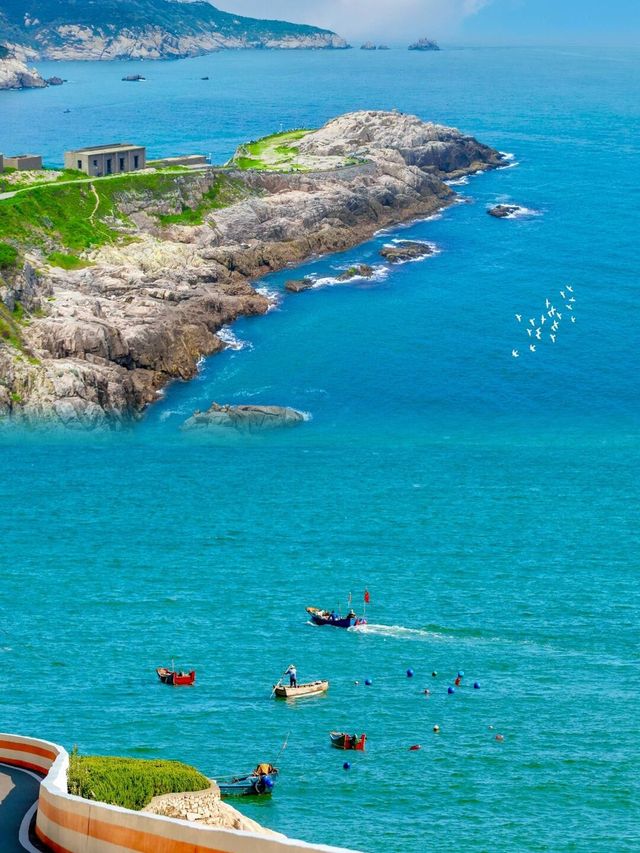 朋友都以為我出國了這是舟山嵊泗島