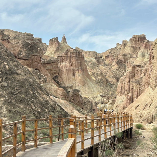 Zhangye Danxia National Geological Park - Rainbow Mountains!!