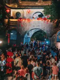 就在溪口一次看盡竹筏、民樂、無人機三重秀