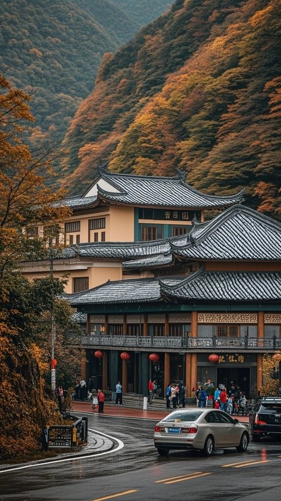 光霧山進入紅葉最佳觀賞期