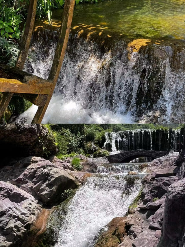 探秘美人谷：湖北私藏的「小九寨」，瀑布群裡藏著千年故事