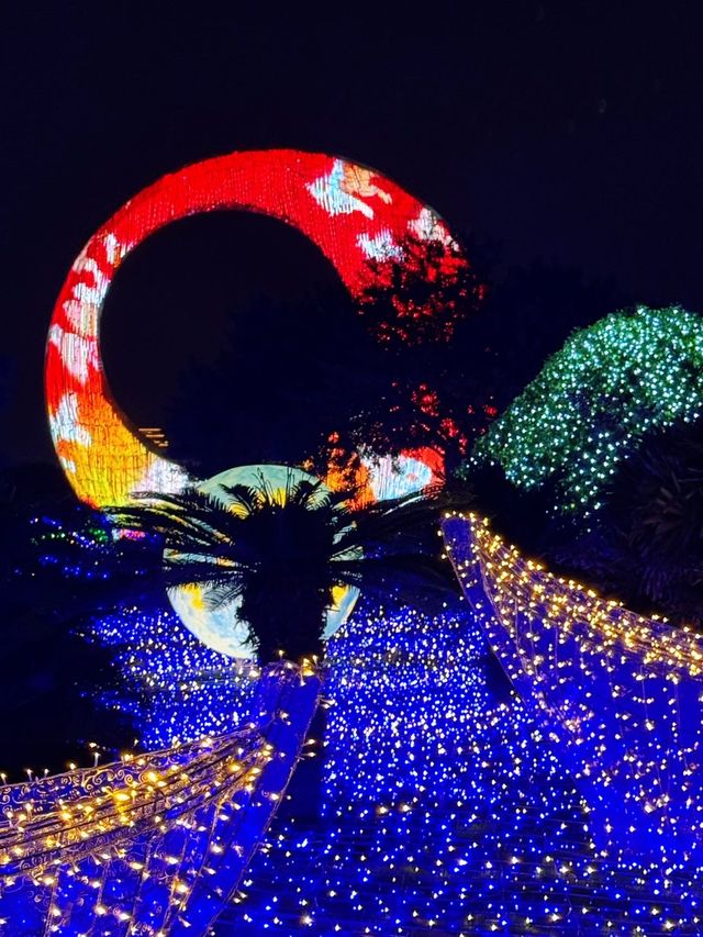 廈門夜遊頂流！園博苑花燈每週末限定浪漫